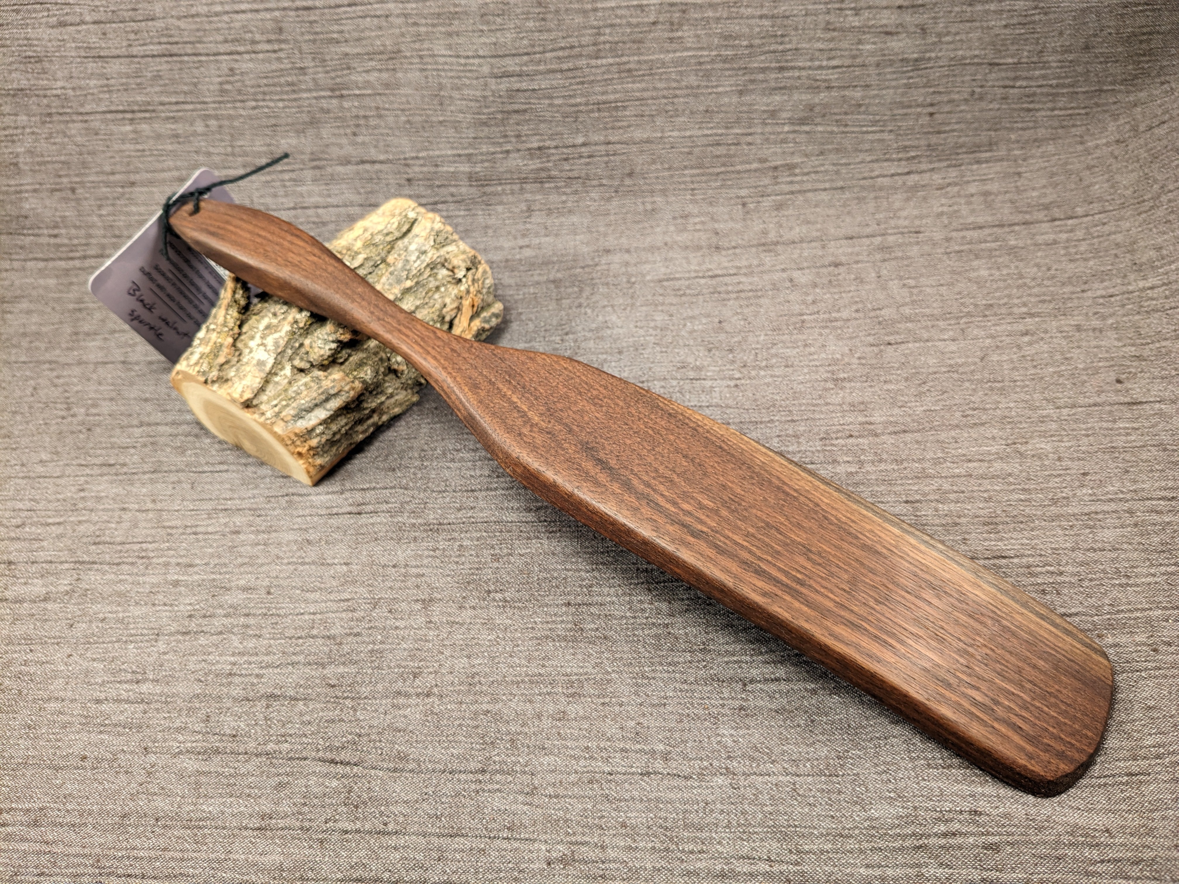 Black walnut cooking/serving spatula - 12”